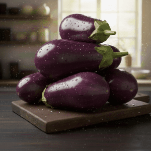 Aubergine Violette – Chair Fondante, Texture Veloutée et Saveur Méditerranéenne