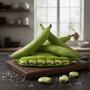 Fèves – Gousses Tendres, Goût Délicat et Annonce du Printemps