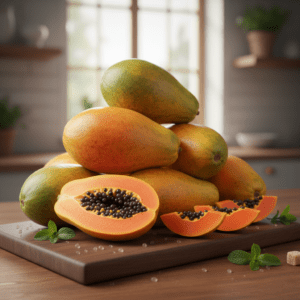 Papaye Tropicale – Chair Beurrée, Douceur Exotique et Bienfaits Digestifs